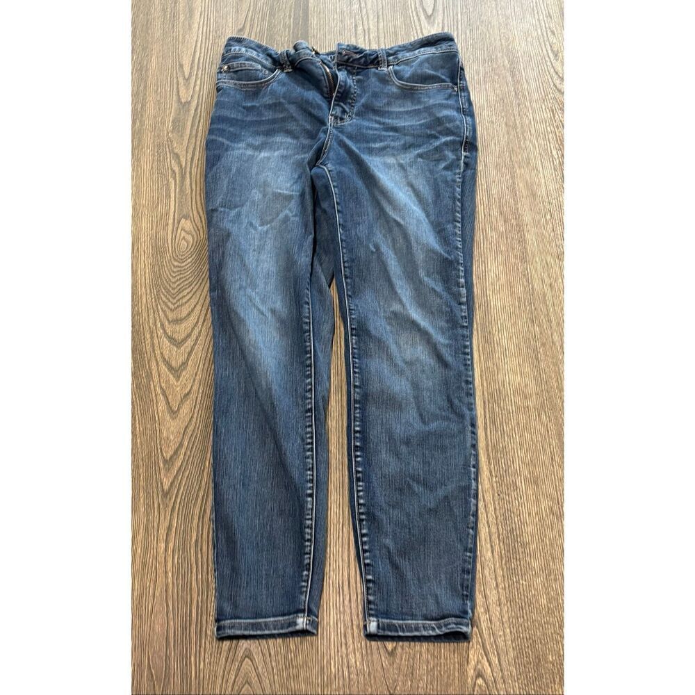 Maurices EverFlex High-Rise Skinny Jeans Denim Medium Wash Blue Size 10 Short